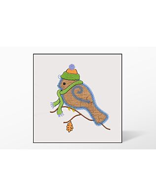 GO! Bluebird Single #1 Embroidery Designs by V-Stitch Designs