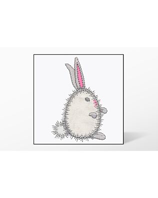 GO! Bunny Egg Single #2 Embroidery Designs by V-Stitch Designs