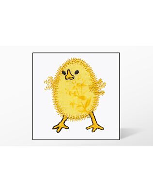 GO! Chick Single #1 Embroidery Designs by V-Stitch Designs