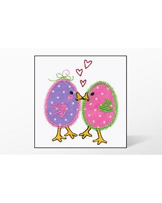 GO! Chick Single #2 Embroidery Designs by V-Stitch Designs