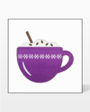 GO! Coffee and Tea Medley 2 Embroidery by V-Stitch Designs