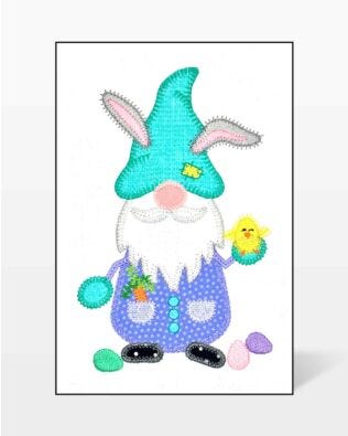 GO! Easter Gnome Embroidery by V-Stitch Designs