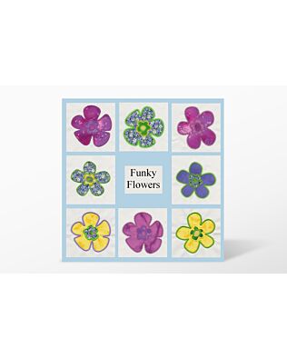 GO! Funky Flowers by V-Stitch Designs