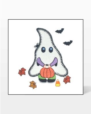 GO! Ghostly Costume Embroidery by V-Stitch Designs