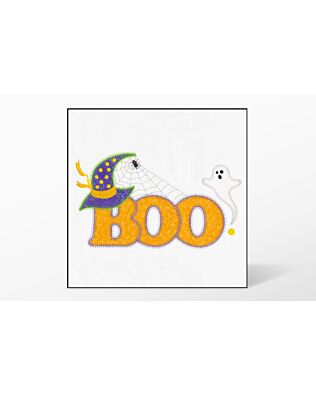 GO! Halloween Boo Embroidery Designs by V-Stitch Designs (VQ-HB)