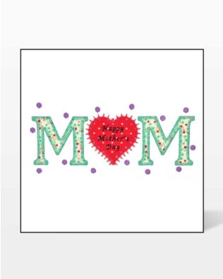 GO! Mother's Day Embroidery by V-Stitch Designs
