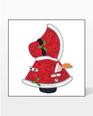 GO! Mrs. Sue Claus Embroidery by V-Stitch Designs