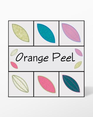 GO! Orange Peel Embroidery by V-Stitch Designs (VQ-OPES1)