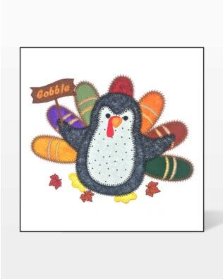 GO! Arctic Gobbler Embroidery by V-Stitch Designs