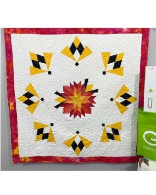 GO! Yellow Jackets Picnic Quilt Pattern