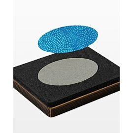 Studio Oval-3" x 4"