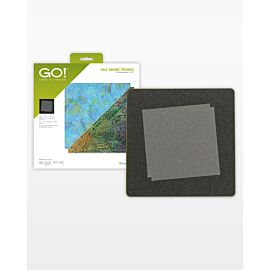 GO! Half Square Triangle-6" Finished Square die