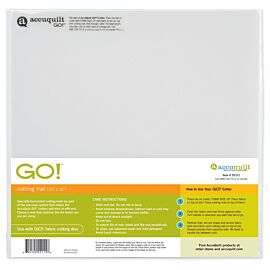GO! Cutting Mat-10" x 10"  (Value 2-Pack, 5% Savings)