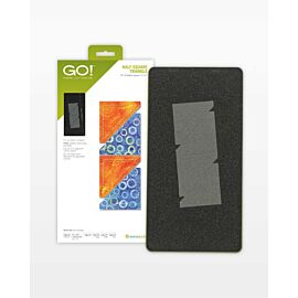 GO! Half Square Triangle-2 1/4" Finished Square Die