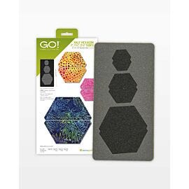 GO! Half Hexagon-1", 1 1/2", 2 1/2" Sides Die