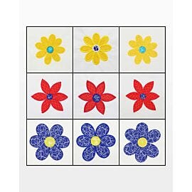 GO! Crazy Petals Embroidery Designs