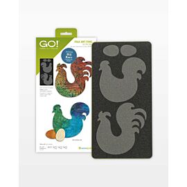 GO! Folk Art Fowl by Bill Kerr Die
