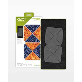 GO! Quarter Square Triangle-3" Finished Square Die