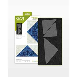 GO! Flying Geese-3 1/2" x 6 1/2" (3" x 6" Finished) Die