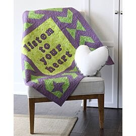 GO! Listen to Your Heart Quilt Pattern