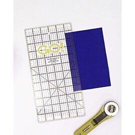 GO! Quilting Ruler-6" x 12" 