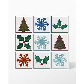 All Shapes - GO! Holiday Medley Embroidery Designs by Marjorie Busby