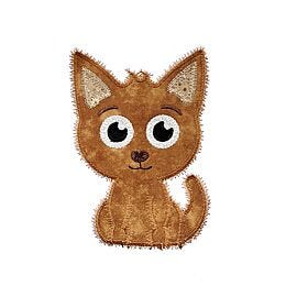 GO! Kitten Embroidery Design by Creative Appliques