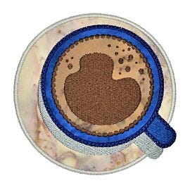 GO! Cup of Coffee Embroidery Specialty Designs