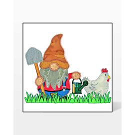 GO! Farming Gnome Embroidery Specialty Designs