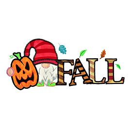 GO! Fall Gnome Embroidery Specialty Designs