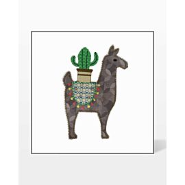 GO! Llama with Cactus Embroidery Specialty Designs
