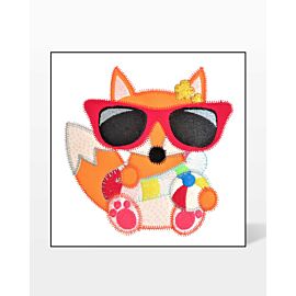 GO! Fox w/ Sunglasses Embroidery Specialty Designs