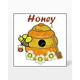 GO! Honey Beehive Embroidery Specialty Designs