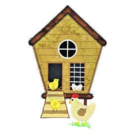 GO! Chicken Coop Embroidery Specialty Designs