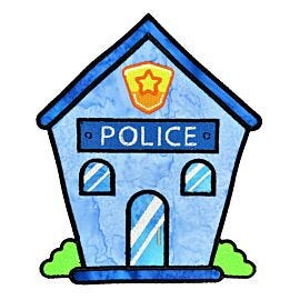 GO! Police Station Embroidery Specialty Designs