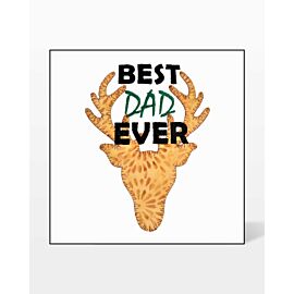 GO! Best Dad Ever Embroidery Specialty Designs