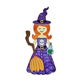 GO! Witch Embroidery Specialty Designs