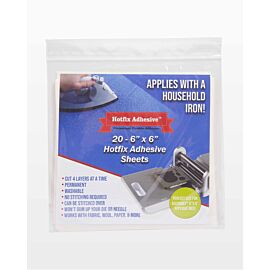 Hotfix Adhesive-AccuQuilt Exclusive-6" x 6" Sheets