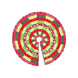 Tree Skirt Quilt-As-You-Go Kit