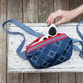 Emily Tote with Zippity-Do-Done Zipper