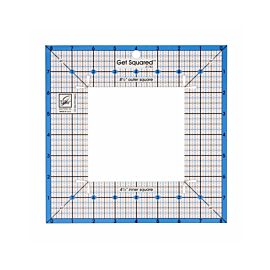 Get Squared Ruler; 8-1/2" Outer 4-1/2" Inner