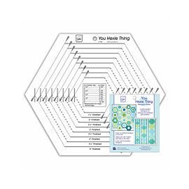 You Hexie Thing Hexagon Ruler