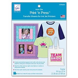 Print ’n Press Transfer Sheets