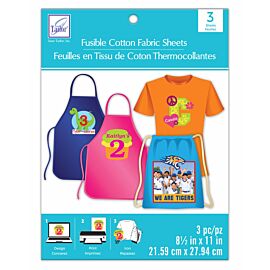 Fusible Cotton Fabric Sheets