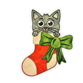 GO! Christmas Kitten Embroidery Specialty Designs