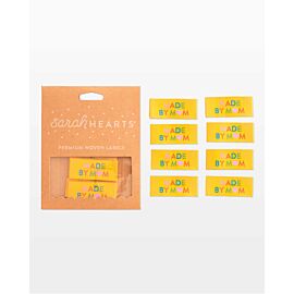 Sarah Hearts Made by Mom Woven Labels 