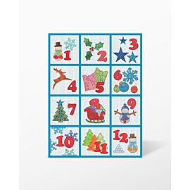 GO! Winter Bliss Wall Hanging Machine Embroidery Designs CD Set by Marjorie Busby