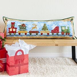 GO! Christmas Train Parade Pillow Pattern (PQ10678)