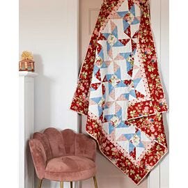 GO! Spring Fling Throw Quilt Pattern