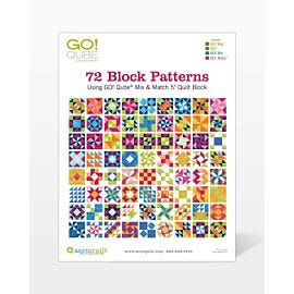 GO! Qube 5" Block-72 Block Patterns Booklet